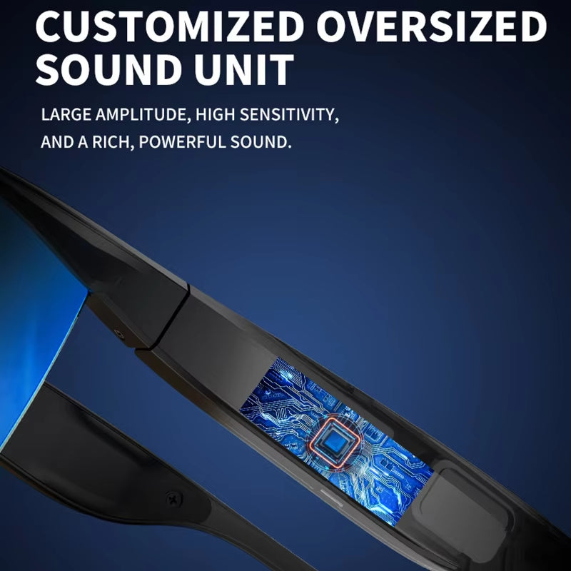 Xiaomi Bluetooth Glasses Smart Sunglasses Black Technology Call Music AI Translation Outdoor Sports Glasses Use as Navigation