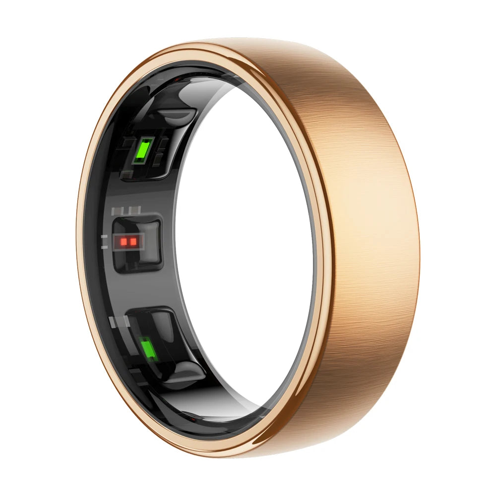 R10 Smart Fitness Ring with Charging Dock - Health Tracking, Sleep Monitoring & Waterproof for Men and Women - 5ATM Multi-Sport Modes