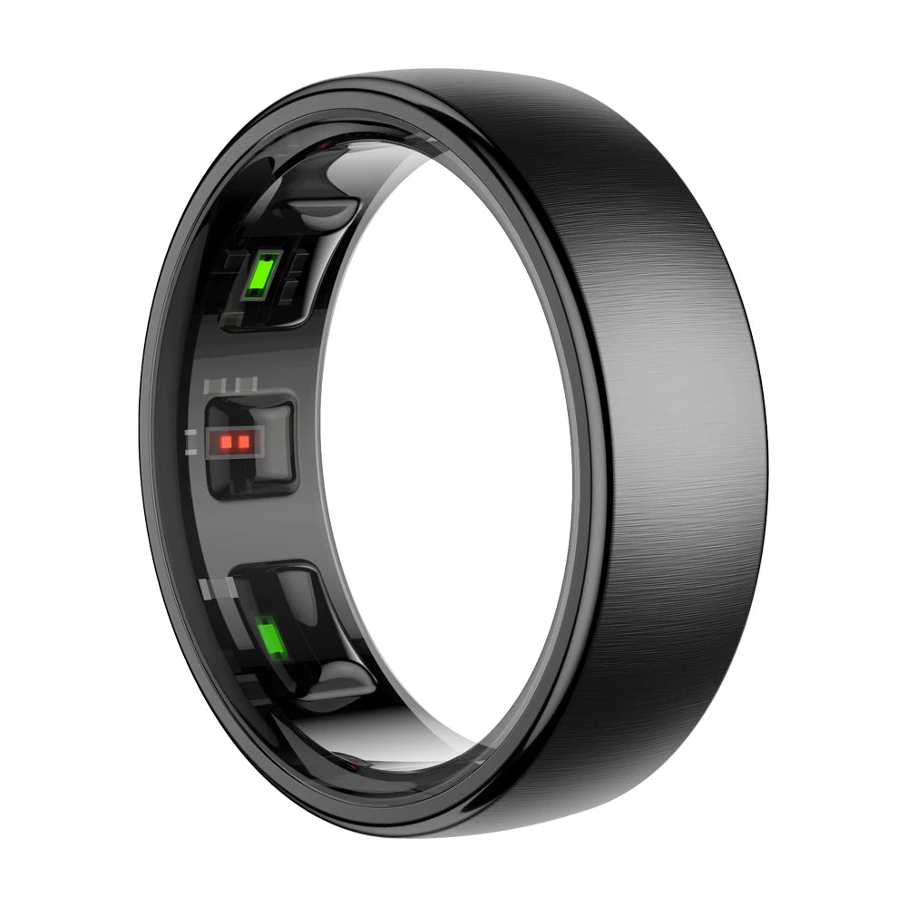 R10 Smart Fitness Ring with Charging Dock - Health Tracking, Sleep Monitoring & Waterproof for Men and Women - 5ATM Multi-Sport Modes