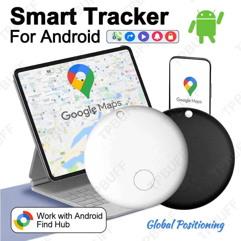 Mini GPS Tracker for Android - Google Find My Locator for Cars and Bicycles - Advanced Security Tracking Device