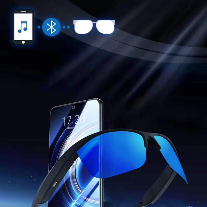 Xiaomi Bluetooth Glasses Smart Sunglasses Black Technology Call Music AI Translation Outdoor Sports Glasses Use as Navigation