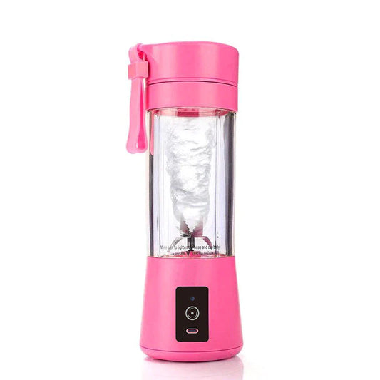 USB Rechargeable Mini Portable Blender - 6 Blades Fruit Juice Mixer & Milkshake Cup